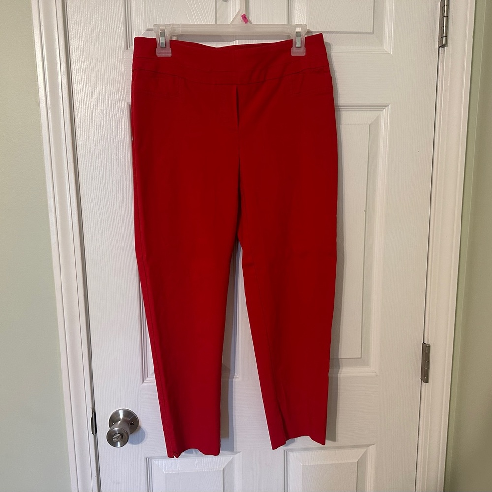 Zac & Rachel Bold Red Trousers